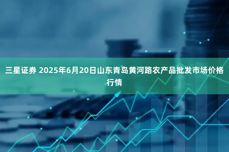 三星证券 2025年6月20日山东青岛黄河路农产品批发市场价格行情