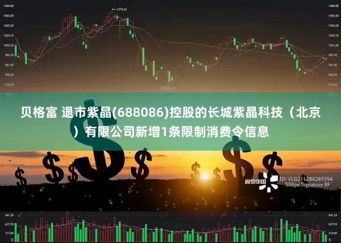 贝格富 退市紫晶(688086)控股的长城紫晶科技（北京）有限公司新增1条限制消费令信息